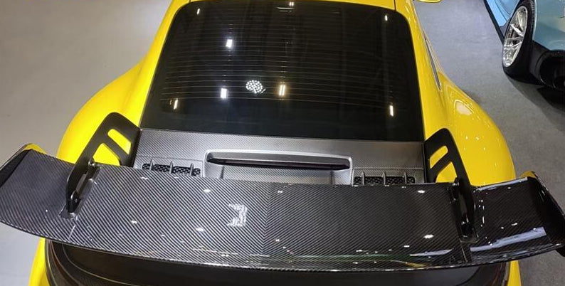Porsche 911 / 992 – GT3 Style Carbon Fiber Wing & Base