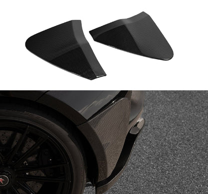 McLaren Artura - N Style Prepreg Dry Carbon Fiber Rear Bumper Side Cover Canard