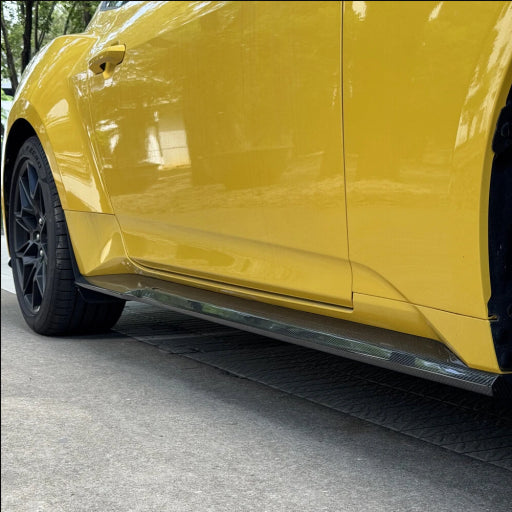 Ford Mustang S650 EcoBoost / GT Coupe (2024+) - Carbon Fiber Side Skirts