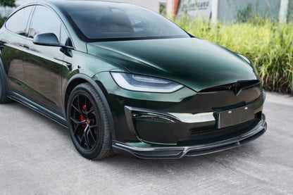 Tesla Model X – C Style Carbon Fiber Front Lip