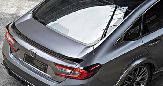 Honda Accord Sedan 2018-2022 - Carbon Fiber Rear Trunk Spoiler