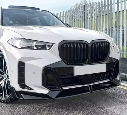 BMW X5 G05 LCI (2024–2026) - Gloss Black Front Lip Splitter for M Sport