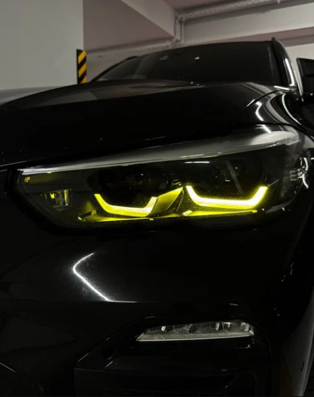 BMW X5 G05 / X6 G06 – CSL Yellow Headlight DRL Module Upgrade
