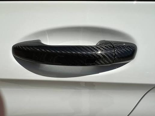 Mercedes-Benz W205/C/E/S/GLC/GLE AMG – Carbon Fiber Door Handle Cover Set