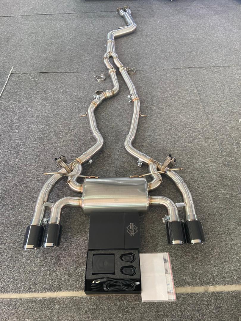 BMW M2C/M2 Competition F87 – Titanium Valved Equal Length Midpipe Exhaust System