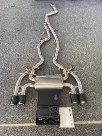 BMW M2C/M2 Competition F87 – Titanium Valved Equal Length Midpipe Exhaust System