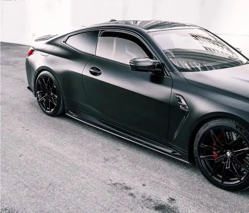 BMW G80/G82/G83 M3/M4 Carbon Fiber AP Style Side Skirt Extensions