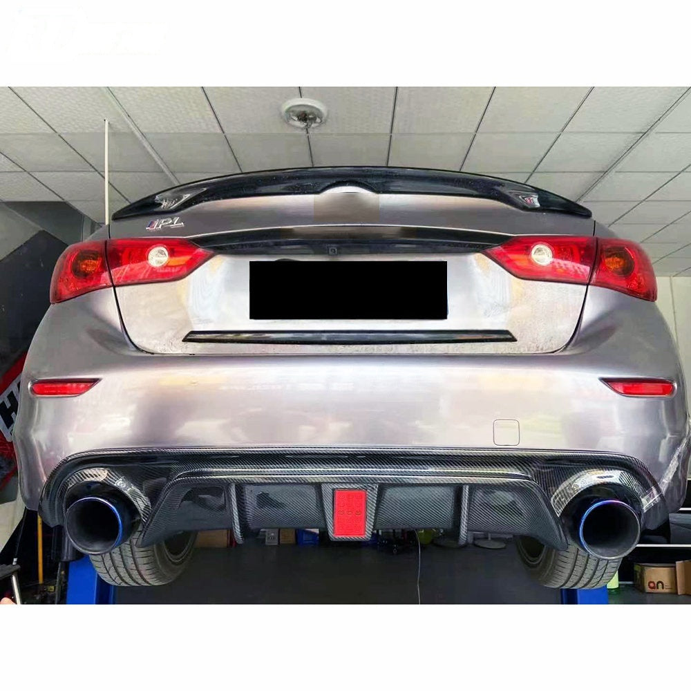Infiniti Q50 – Carbon Fiber Rear Diffuser