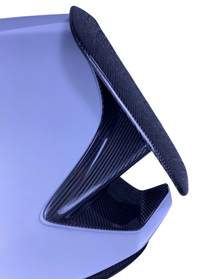 McLaren 720S - Full Carbon Fiber R Style Rear Bumper with Undertray Diffuser