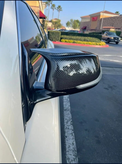 Infiniti Q50 / Q60 - M Style V1 Carbon Fiber Side Mirror Cap Replacement
