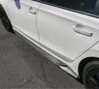 Honda Civic 2022-2025 - Carbon Fiber Side Skirts Extensions Panel