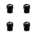 BMW M Style Wheel Tire Air Valve Caps Stem