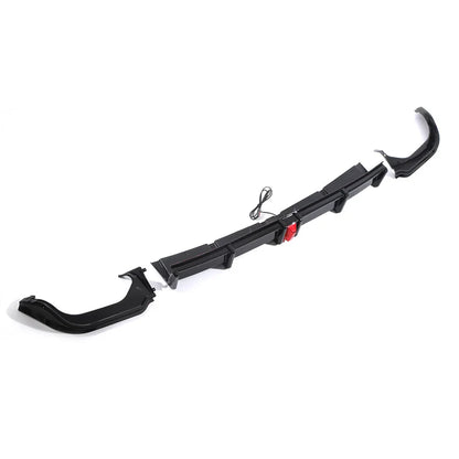 Honda Accord (2018–2022) – Gloss Black Rear Diffuser with LED