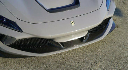Ferrari F8 Tributo – Carbon Fiber Front Bumper Lip Cover