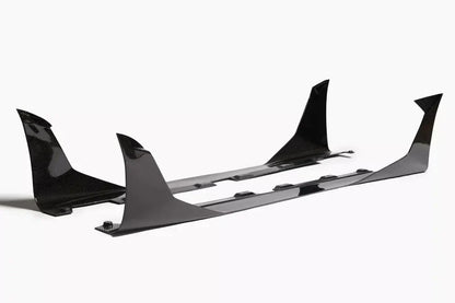 Mercedes AMG GTR – Carbon Fiber AP Side Skirt Extensions