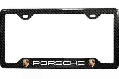 Porsche - Carbon Fiber License Plate Frame