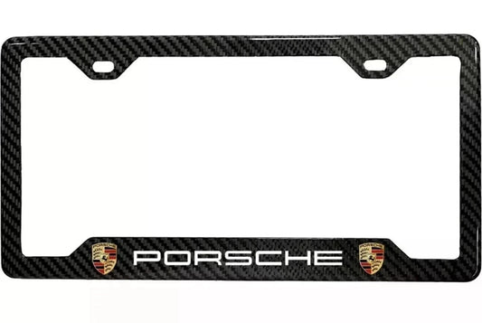 Porsche - Carbon Fiber License Plate Frame