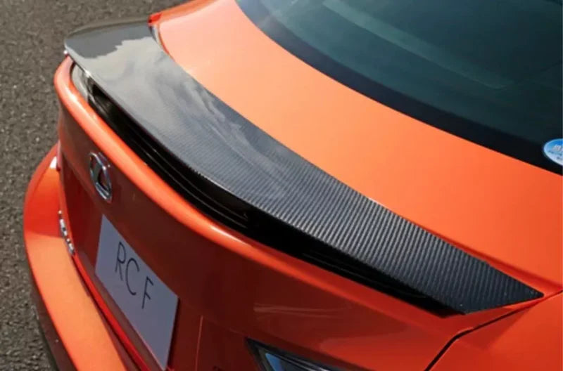 Lexus RCF 2015 - Carbon Fiber Rear Active Spoiler Trunk
