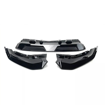BMW X7 G07 LCI (2023–2026) - GT Style Gloss Black ABS 3-Piece Front Lip