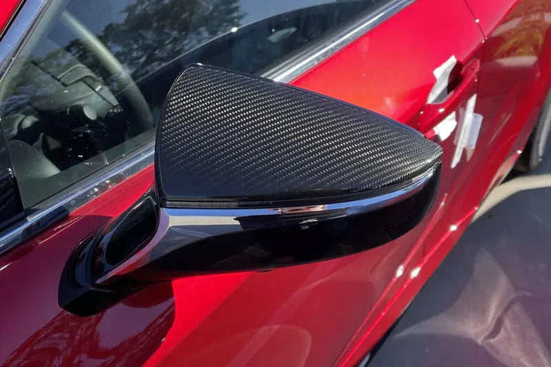 Lexus IS300 / IS350 / IS500 (2021–2024) – OEM Style Carbon Fiber Mirror Cap Set