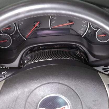 Chevrolet Corvette C6 (2005–2013) – Carbon Fiber Steering Wheel Lower Cover Trim