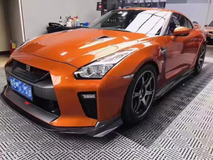 Nissan GT-R R35 (2017+) – VA Style Carbon Fiber Front Lip