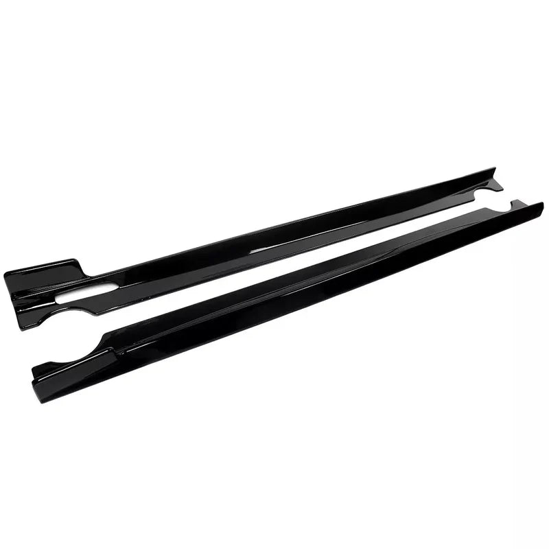 BMW X7 G07 (2019–2026) - Gloss Black ABS Side Skirt Extensions