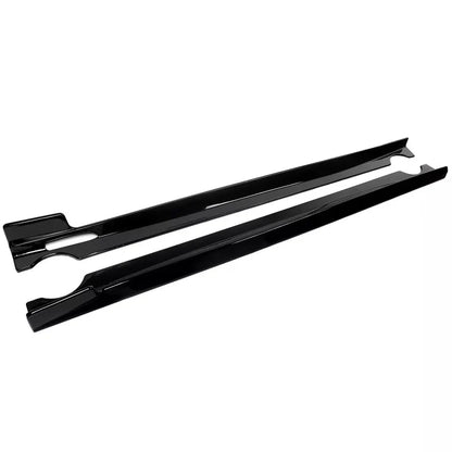 BMW X7 G07 (2019–2026) - Gloss Black ABS Side Skirt Extensions