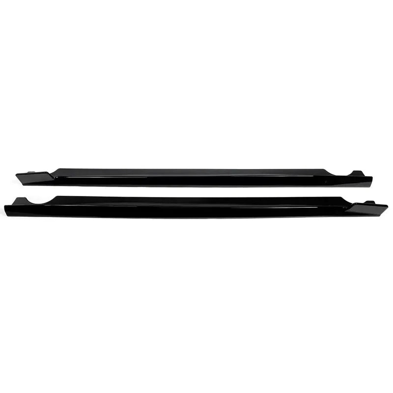 BMW X7 G07 (2019–2026) - Gloss Black ABS Side Skirt Extensions