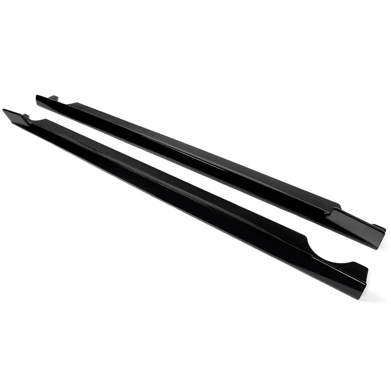 BMW X7 G07 (2019–2026) - Gloss Black ABS Side Skirt Extensions