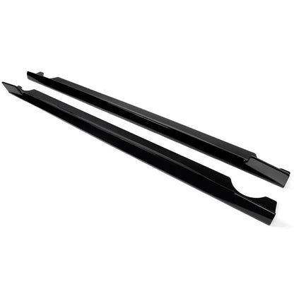 BMW X7 G07 (2019–2026) - Gloss Black ABS Side Skirt Extensions