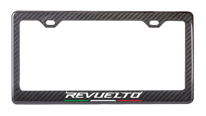 Lamborghini Revuelto - Carbon Fiber License Plate Frame