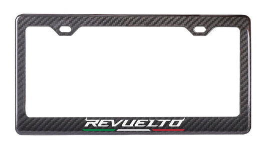 Lamborghini Revuelto - Carbon Fiber License Plate Frame