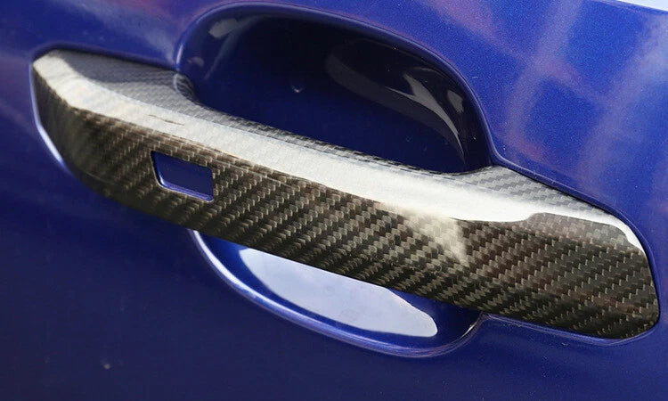 Audi A5, S5 & RS5 Coupe B9/B9.5 (2018-2024) - Dry Carbon Fiber Keyless Door Handle Cover Set