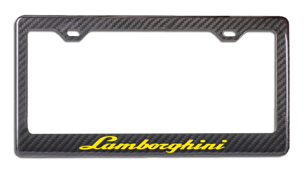 Lamborghini - Carbon Fiber License Plate Frame