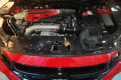 Honda Civic Type R FK8 (2018+) – Carbon Fiber Engine Bay Cover Kit (3-Piece)