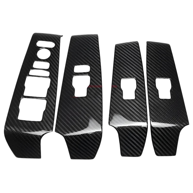 Honda Civic Type R FL5 (2023–2025) – Carbon Fiber Door Switch Button Panel Kit (4PCS)