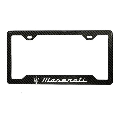 Maserati - Carbon Fiber License Plate Frame