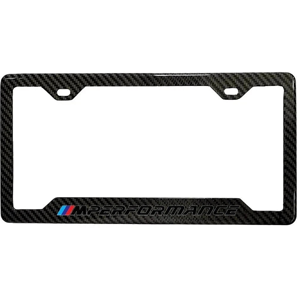 BMW M Performance Carbon Fiber License Plate Frame