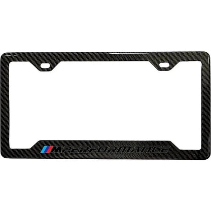 BMW M Performance Carbon Fiber License Plate Frame