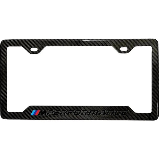 BMW M Performance Carbon Fiber License Plate Frame