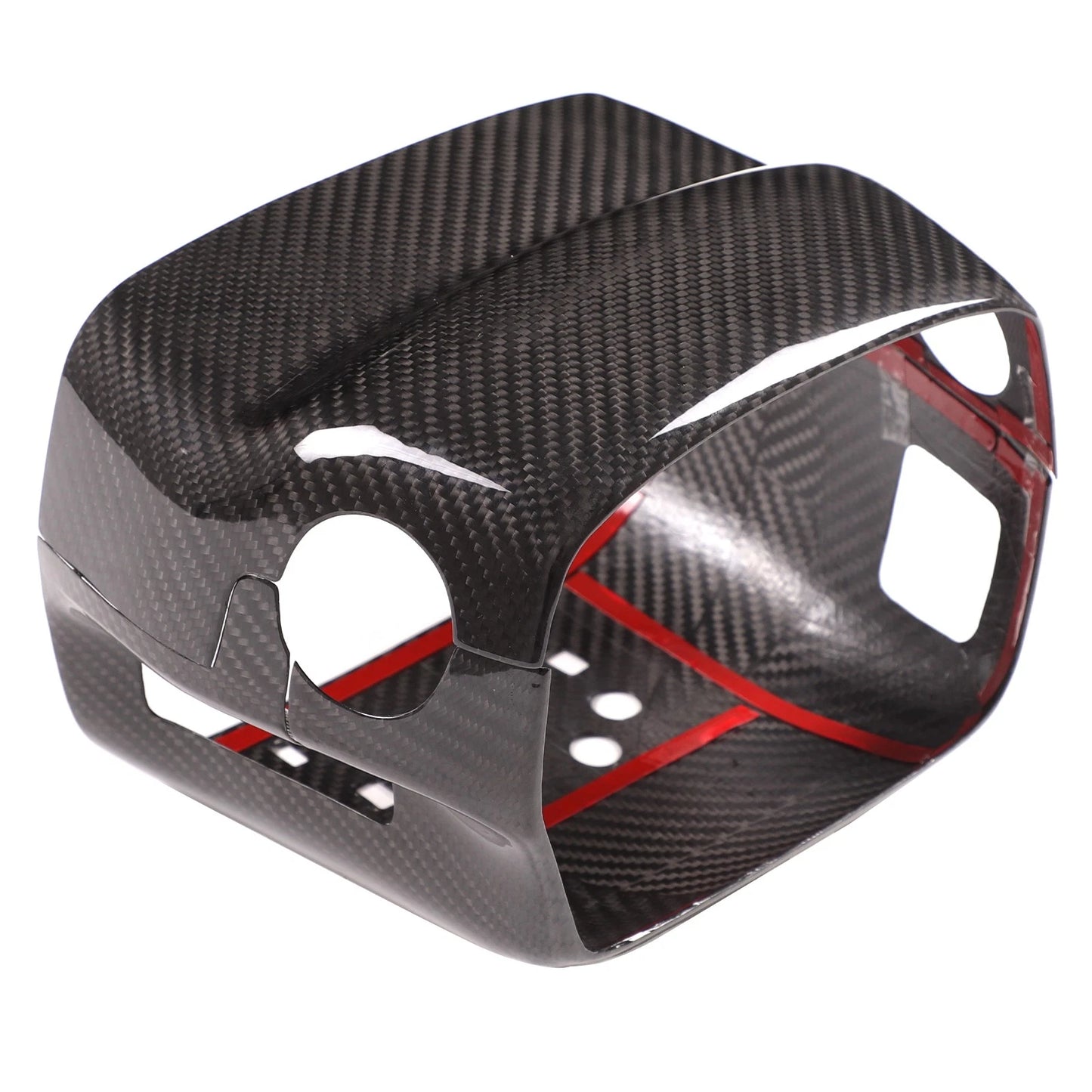 Chevrolet Corvette C6 (2005–2013) – Carbon Fiber Steering Wheel Lower Cover Trim