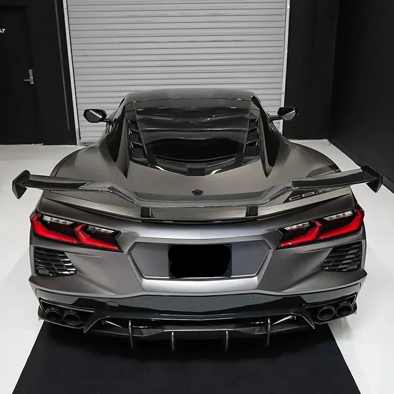 Corvette C8 Base/Z51 – Carbon Fiber Z06 Style Rear Wing