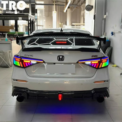 Honda Civic 11th Gen Sedan (2022–2024) – LED Sequential Smoked Tail Lights