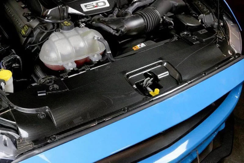 Ford Mustang – Carbon Fiber Radiator Cooling Plate