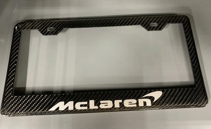McLaren - Carbon Fiber License Plate Frame