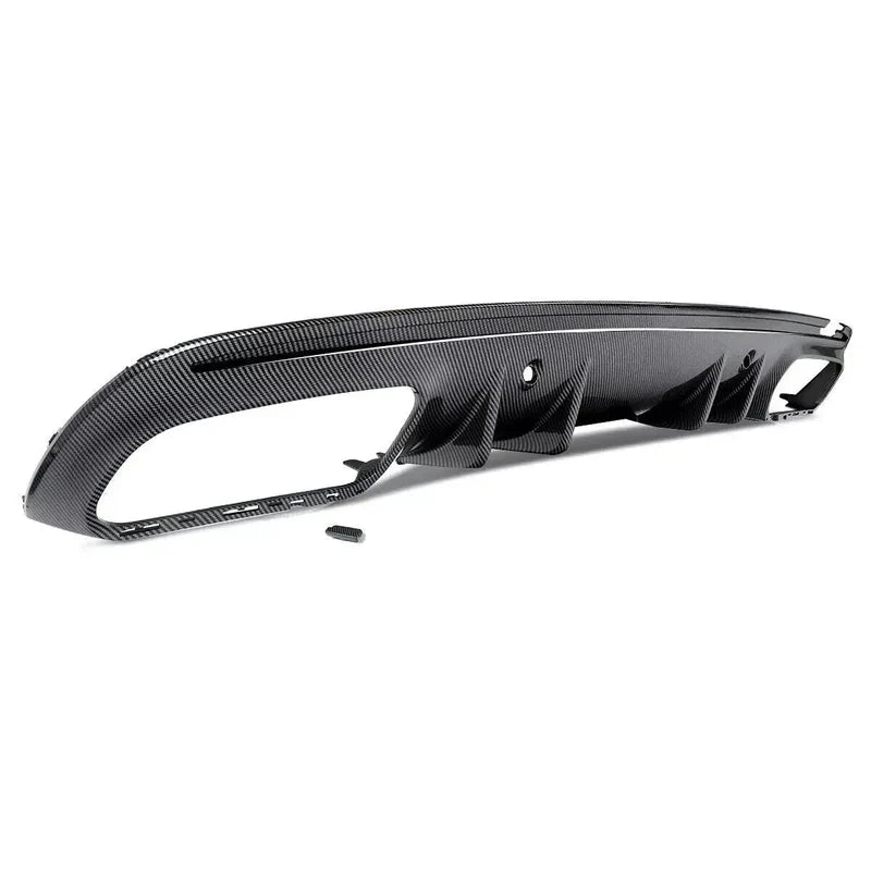 Mercedes W205 C300 / C43 AMG Sedan – Carbon Fiber Rear Diffuser with Exhaust Tips