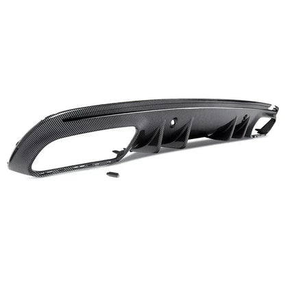 Mercedes W205 C300 / C43 AMG Sedan – Carbon Fiber Rear Diffuser with Exhaust Tips