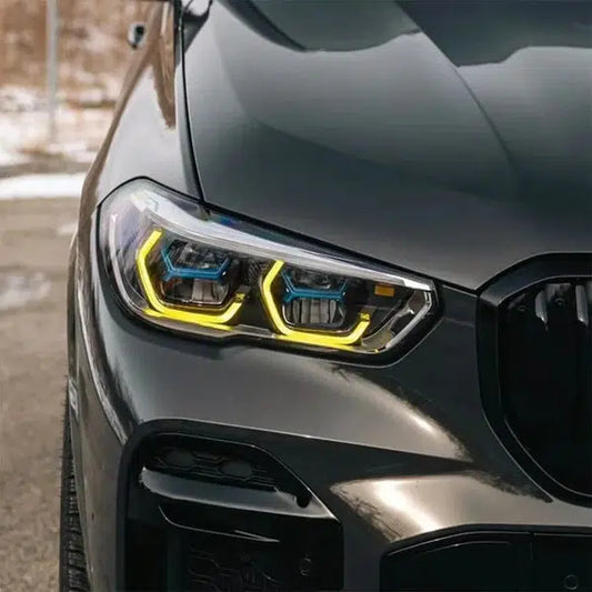 BMW X5 G05 / X6 G06 – CSL Yellow Headlight DRL Module Upgrade