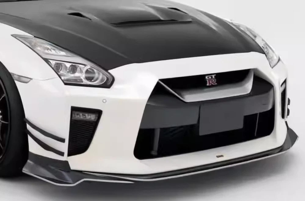 Nissan GT-R R35 (2017+) – VA Style Carbon Fiber Front Lip